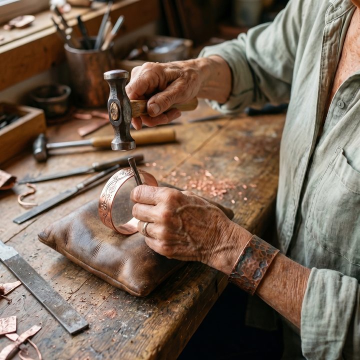 Bracelet en Cuivre Knell