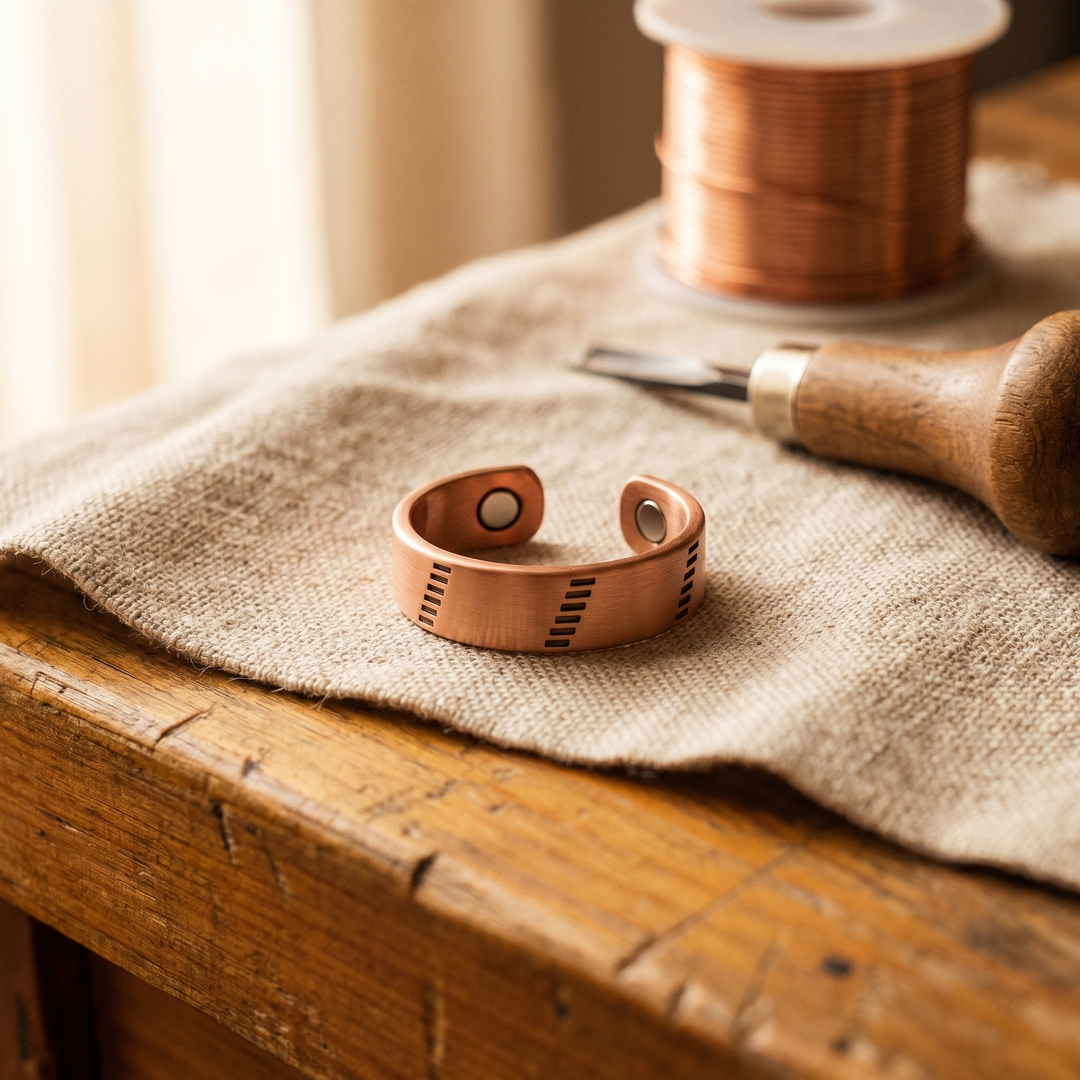 Bague en cuivre Âtre