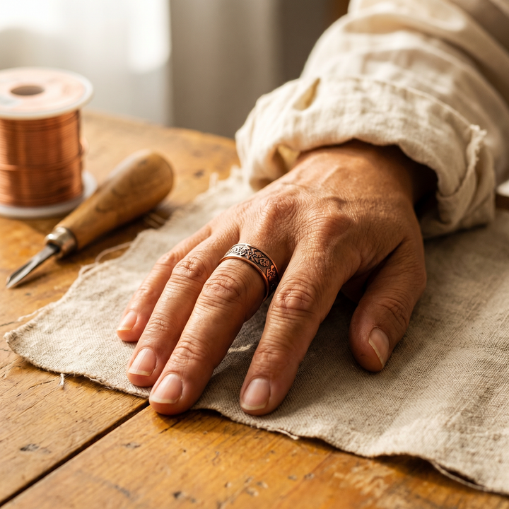Bague en cuivre