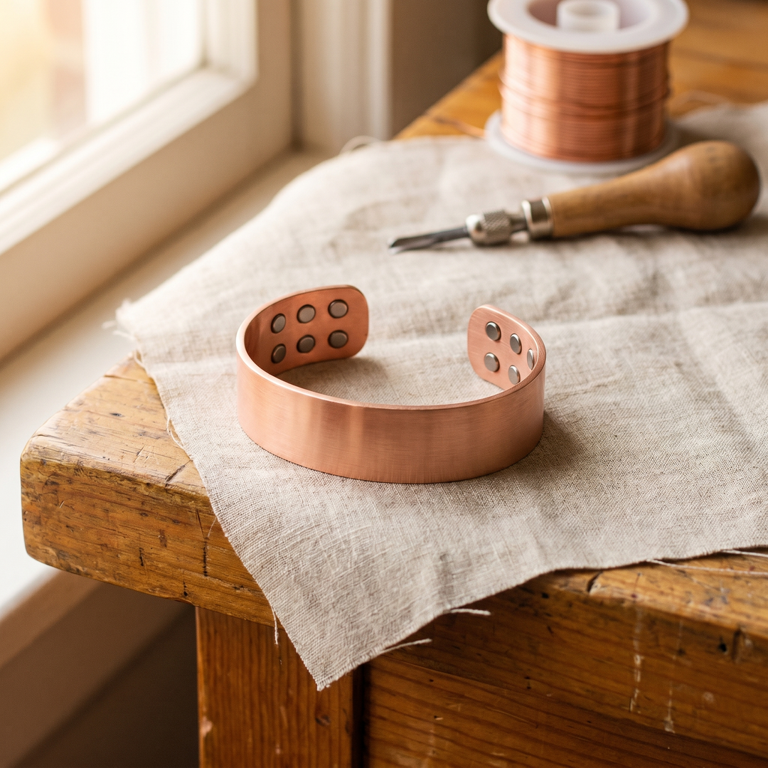 Bracelet en cuivre Enclume