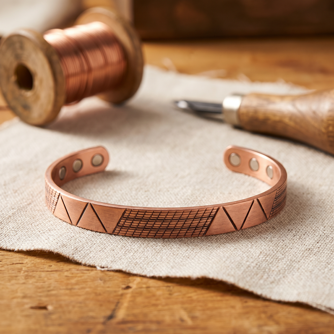 Bracelet en Cuivre avec Motif