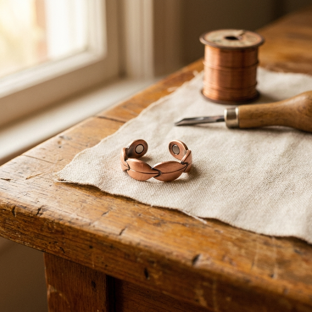 Bague en cuivre Lien