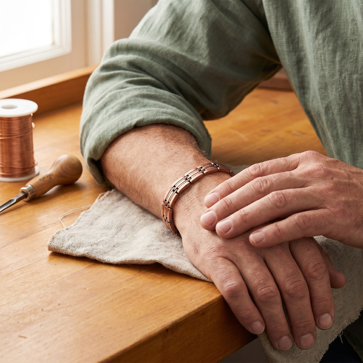 Bracelet Homme en Cuivre