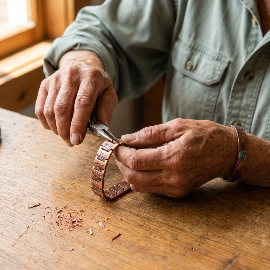 Bracelet homme en cuivre Vallée