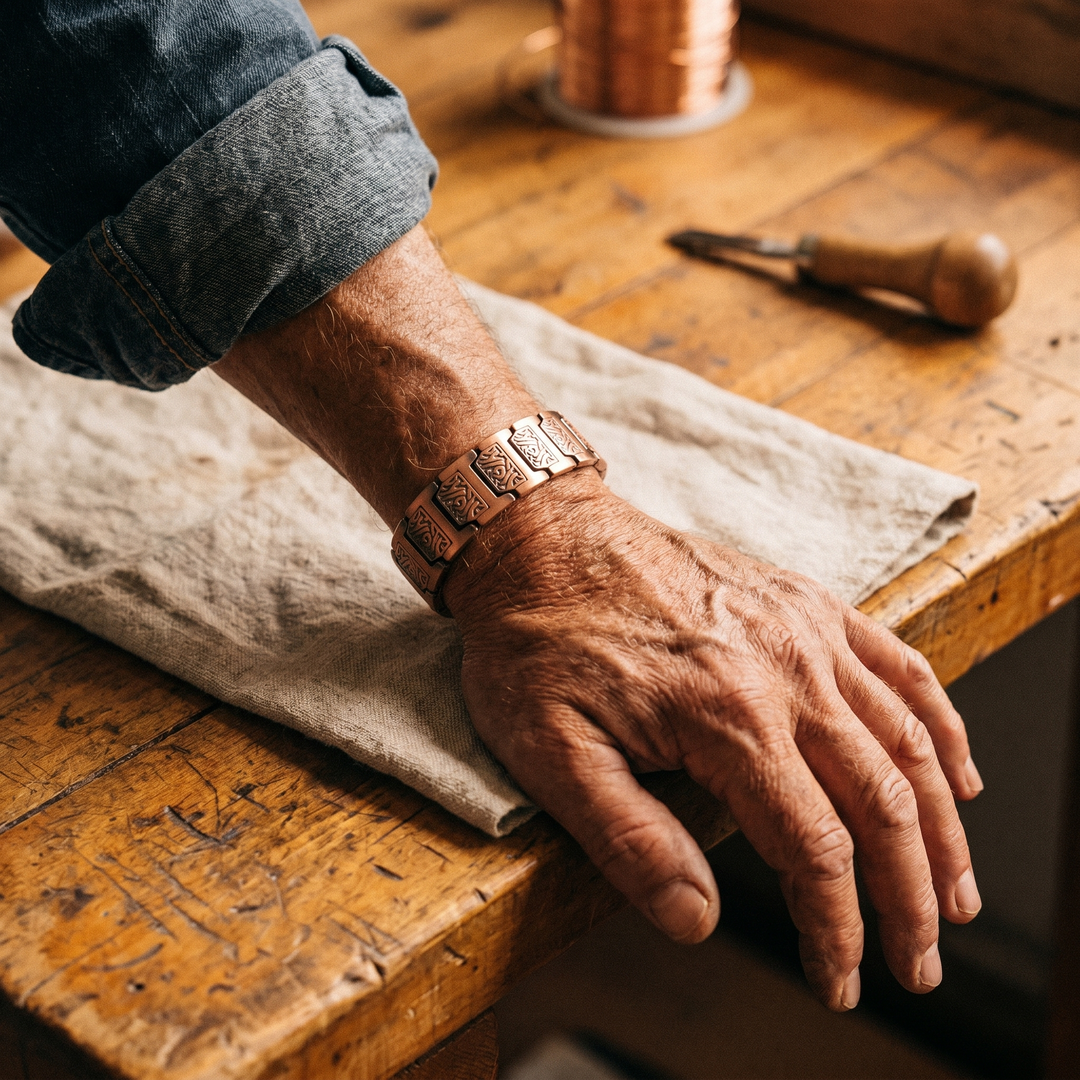 Bracelet en Cuivre pour Hommes Glen