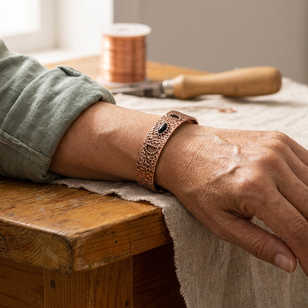 Bracelet en Cuivre Brumeux