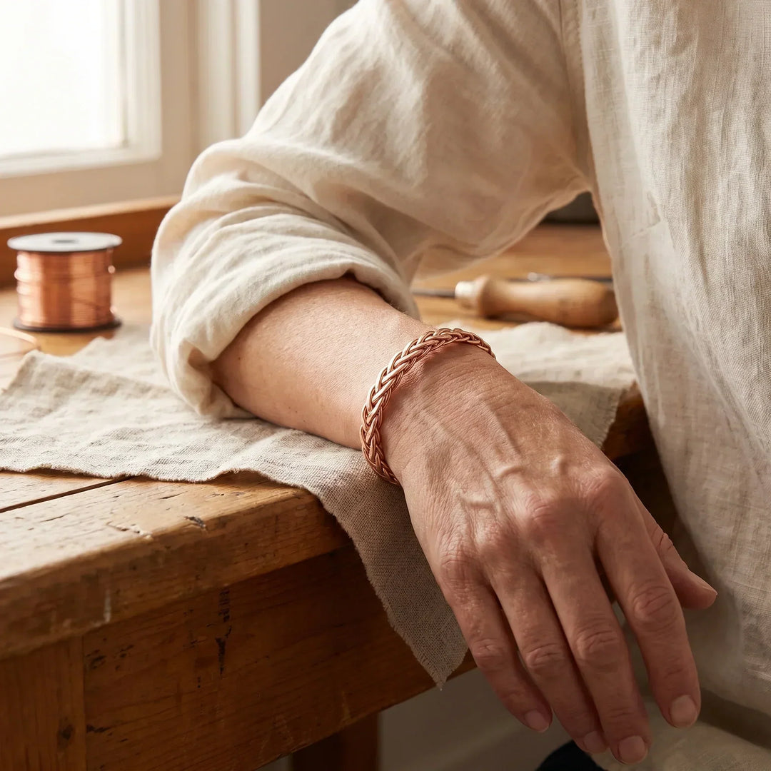 Bracelet en cuivre Mûre