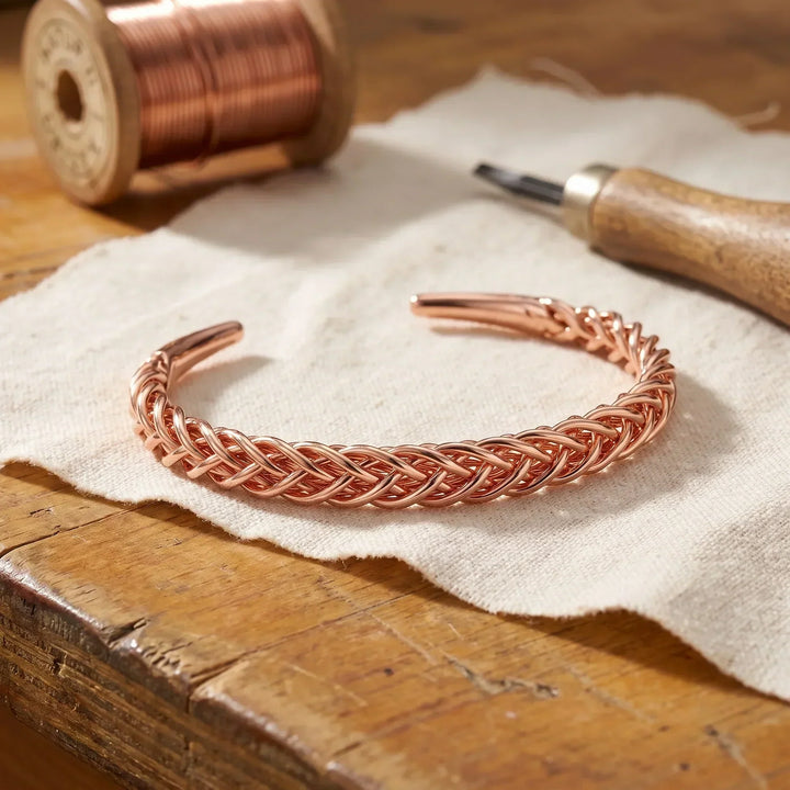 Bracelet en cuivre Renard
