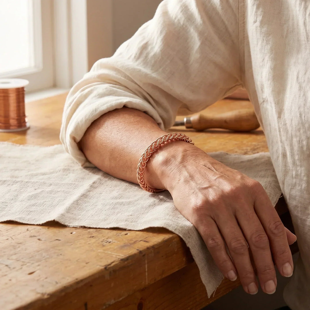 Bracelet en cuivre Renard