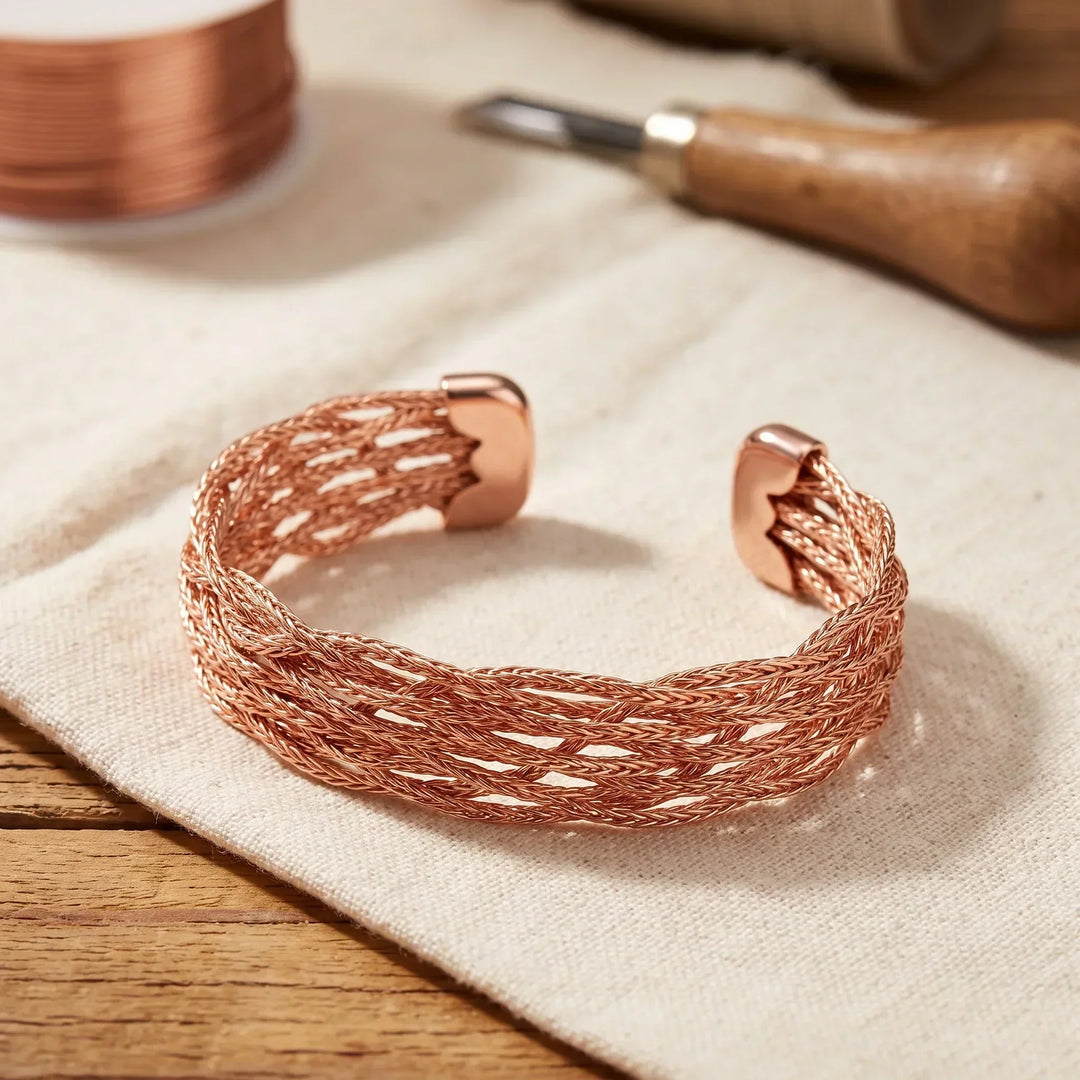 Bracelet en cuivre Élan