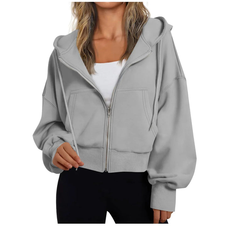 Sweat à capuche femme | Fermeture éclair & capuche