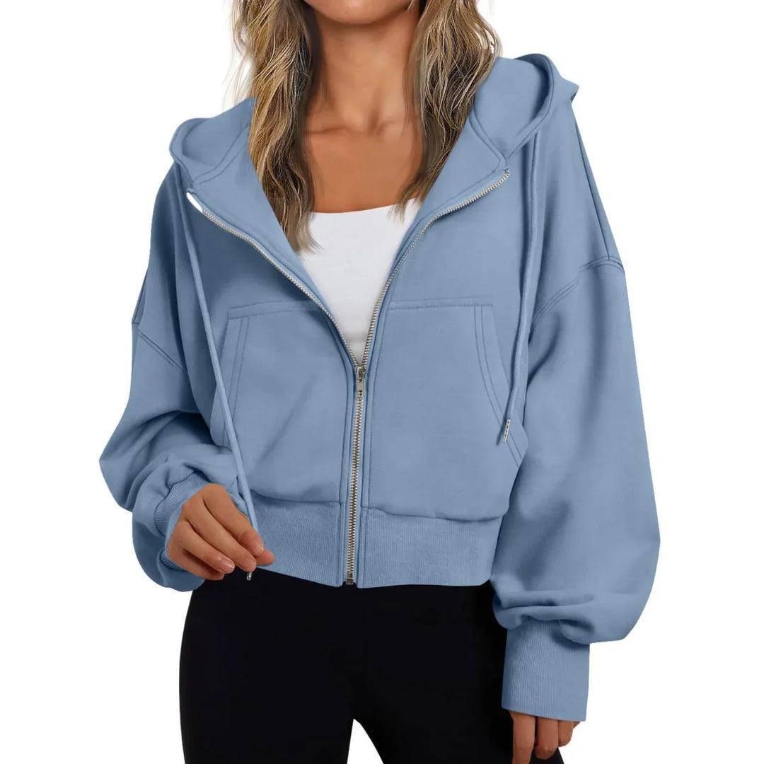 Sweat à capuche femme | Fermeture éclair & capuche